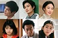 映画『星の子』に出演する（上段左から）高良健吾、岡田将生、黒木華（下段左から）蒔田彩珠、大友康平、新⾳（C）2020「星の子」製作委員会