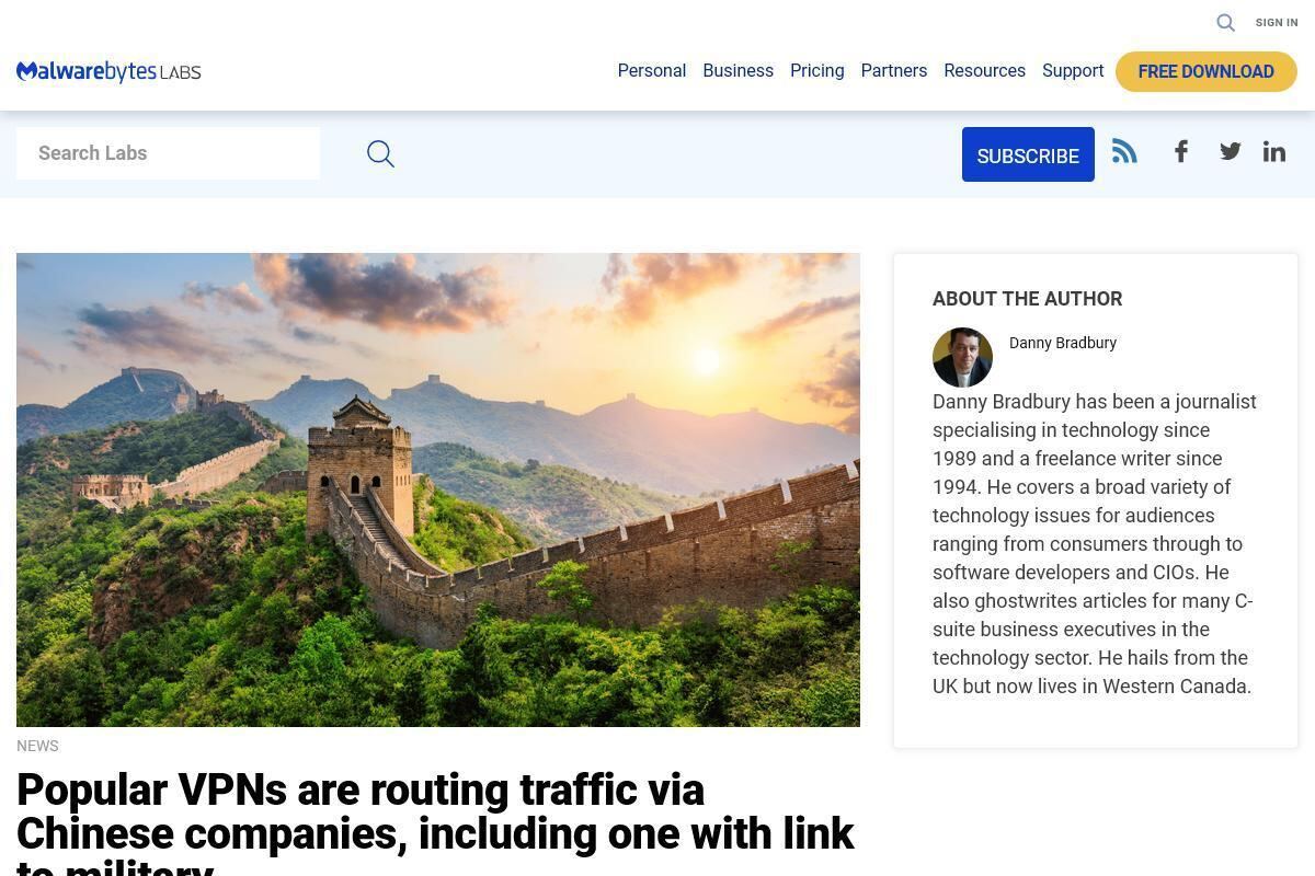 iPhoneの人気VPNアプリが中国にトラフィック送信 (2025年4月5日掲載) - ライブドアニュース