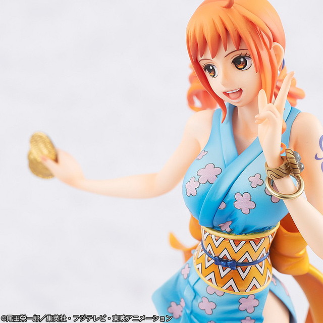 超ミニの忍装束からのぞく脚線美 One Piece ナミが くノ一 姿でフィギュア化 ライブドアニュース