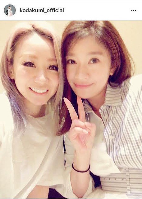 倖田來未 篠原涼子と仲良し2ショットに 最強過ぎ とファン歓喜 ライブドアニュース