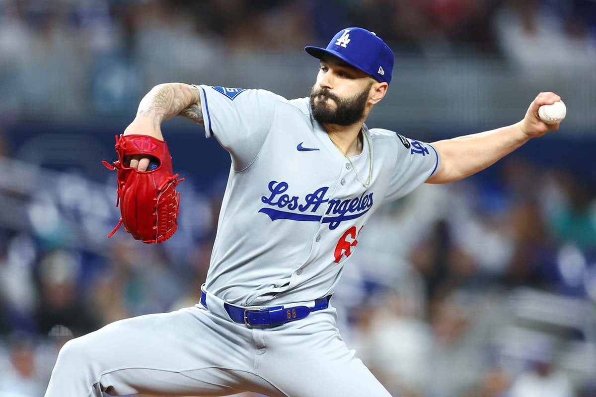 ドジャースのタナー・スコット(C)Getty Images