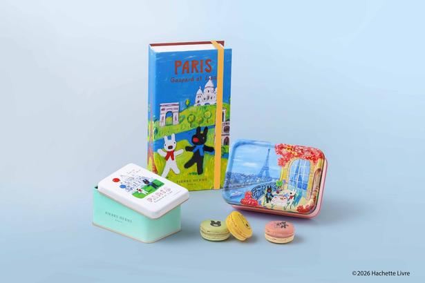 リサとガスパールの限定缶にハート形マカロン！ピエール・エルメとのコラボコレクションがかわいすぎる