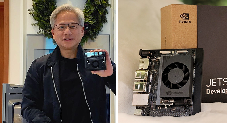 NVIDIAが「Jetson Orin Nano Super」をXmas装飾のキッチンで発表！生成