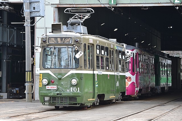 札幌市電 古今東西車両紹介 1 札幌市電の歴史を後世に伝える M100形 ササラ電車 ライブドアニュース