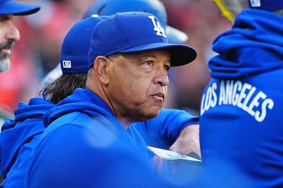 ドジャースのデーブ・ロバーツ監督【写真：荒川祐史】