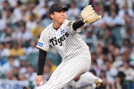 阪神・村上頌樹【写真:小林靖】