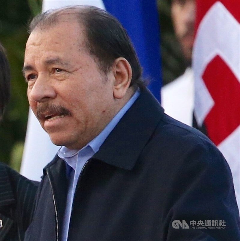 中米ニカラグアのオルテガ大統領=中央社資料写真