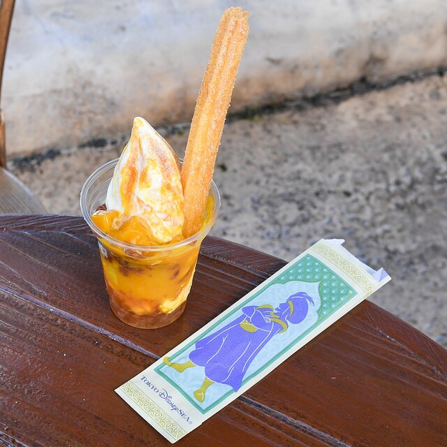 チャイ マンゴー風味 東京ディズニーシー サルタンズサンデー チュロス ミルクソフトクリーム マンゴープリン ライブドアニュース