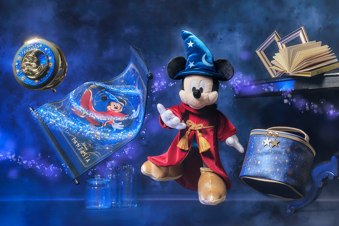 ディズニー 懐中時計 ミッキー ファンタジア 魔法使いの弟子
