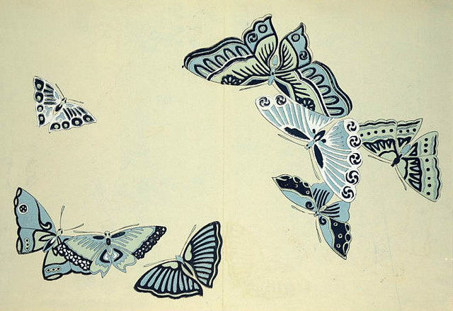 ズバ抜けたセンス 多彩な姿で舞う蝶を描いた神坂雪佳 蝶千種 の驚異的な創造力に刮目せよ ライブドアニュース