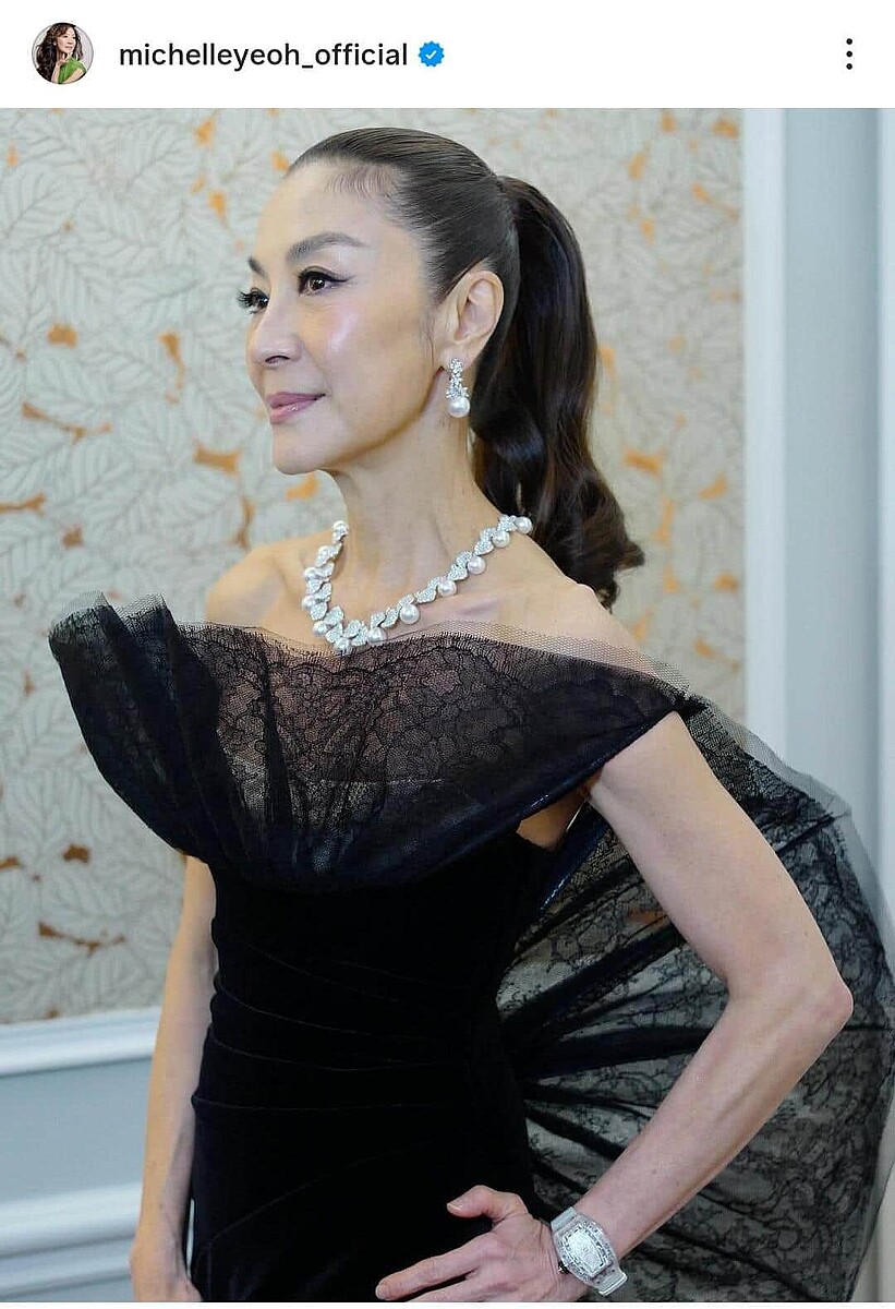 ミシェル・ヨーさんのインスタグラム（＠michelleyeoh_official）より