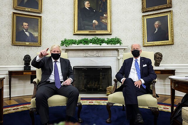 【画像】米英首脳が会談、気候変動対策や通商問題など協議 ライブドアニュース