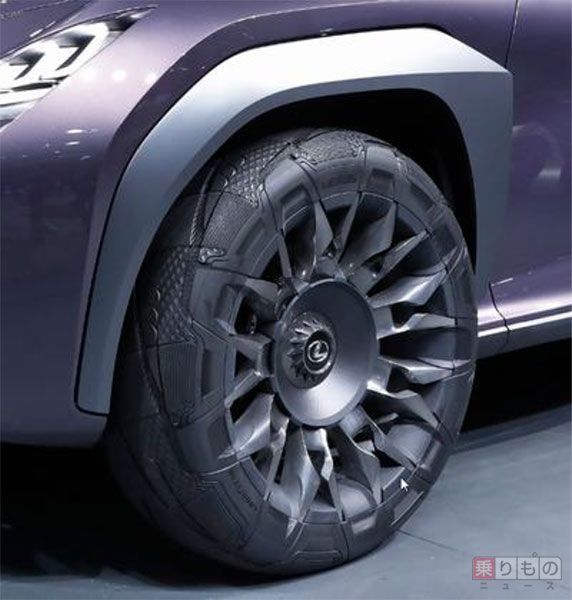 グッドイヤーの自動車用タイヤ（画像：グッドイヤー）。