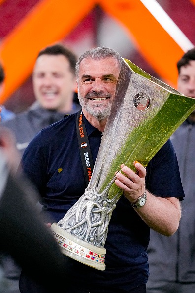 ポステコグルーは昨季トッテナムをEL制覇へ導いた photo/Getty Images