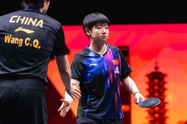 孫穎莎【写真：WTT提供】