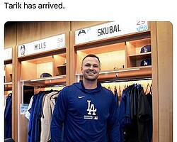 ��Los Angeles Dodgers�׸���X�ݥ��Ȥ�����