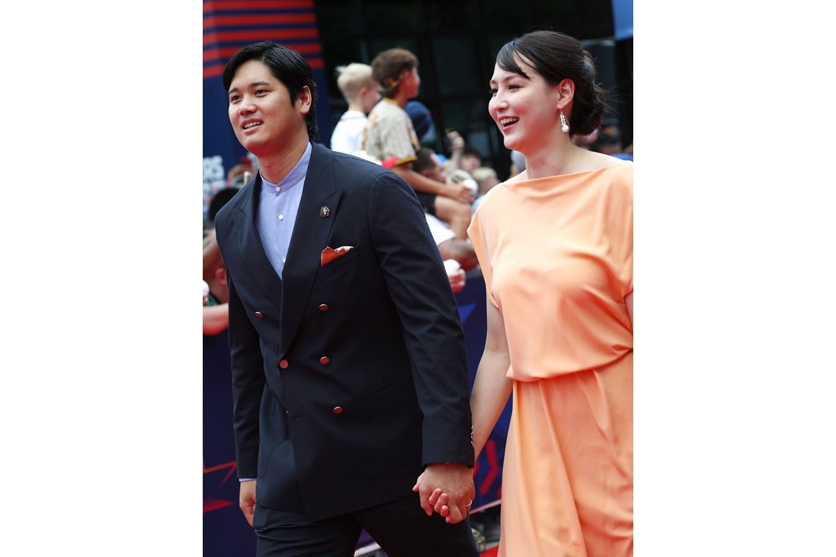  大谷夫妻（写真：時事通信） 