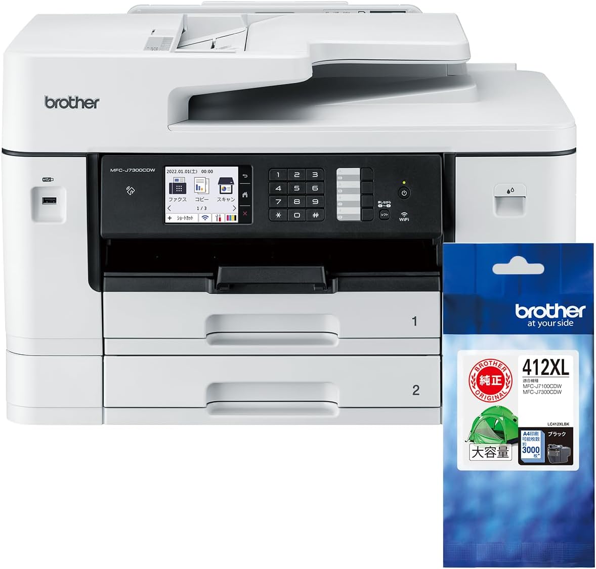 A3���󥯥����å�ʣ�絡��MFC-J7300CDW-AZ��