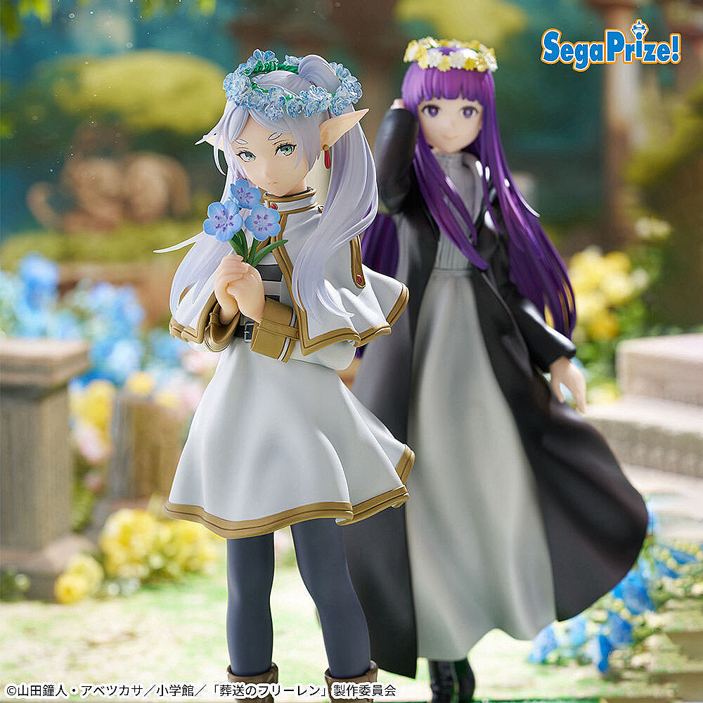 葬送のフリーレン」より花冠をつけた「フリーレン」「フェルン