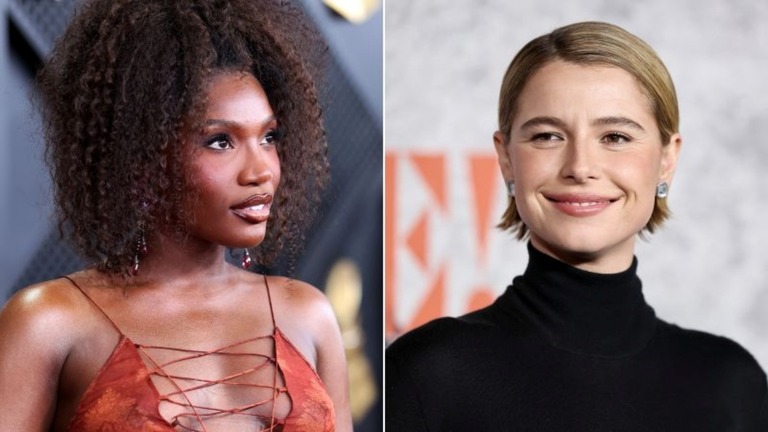 歌手のドーチーと俳優のジェシー・バックリー/Getty Images