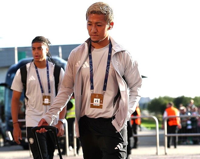 冬の移籍が注目されている前田。(C)Getty Images