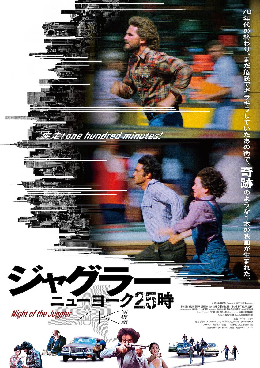 『ジャグラー／ニューヨーク25時』©1980 GCC Films, Inc
