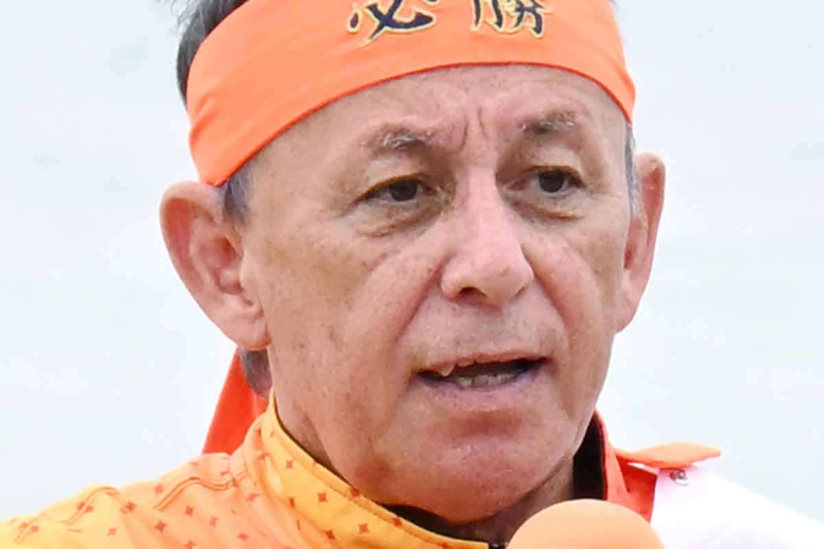  玉城知事（写真：時事通信） 