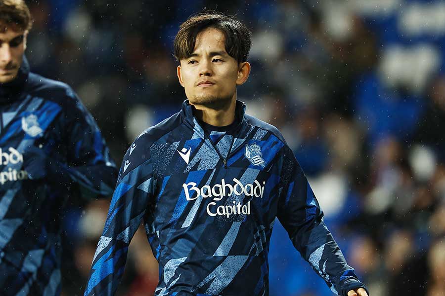 レアル・ソシエダの久保建英【写真：ムツ・カワモリ/アフロ】