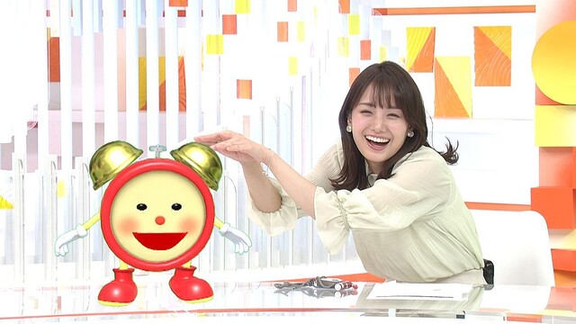 八木亜希子アナウンサー めざまし君 ◇フジテレビ めざましテレビ