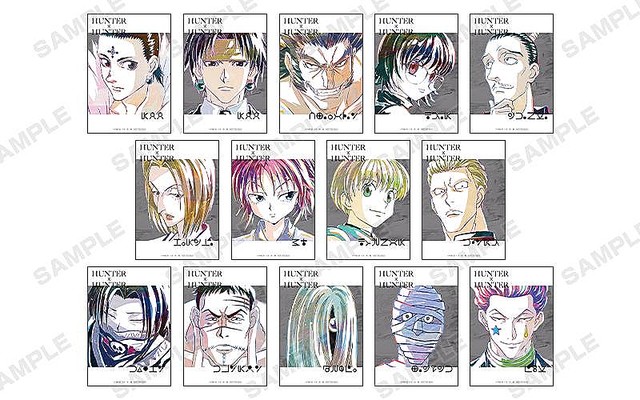 幻影旅団メンバーが大集合！アニメイトのHUNTER×HUNTERグッズフェアが