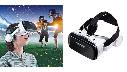 スマホを取り付けて、手軽にVR映像を楽しめるVRゴーグルが発売