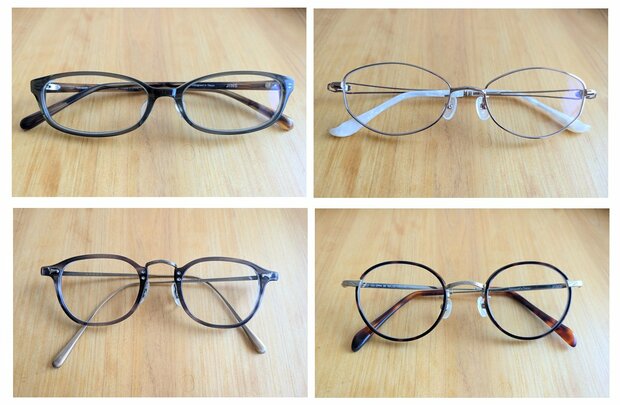 里和さんメガネフレーム物撮り