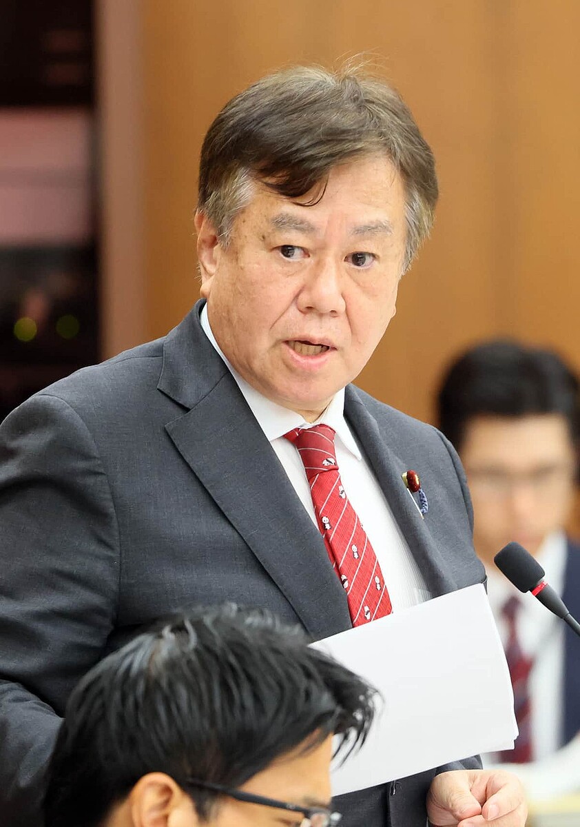 原口一博衆院議員。中道改革連合には参加せず、「ゆうこく連合」の政党化を目指す（写真：つのだよしお/アフロ）