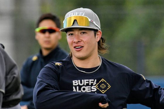 オリックス・吉田輝星【写真：北野正樹】