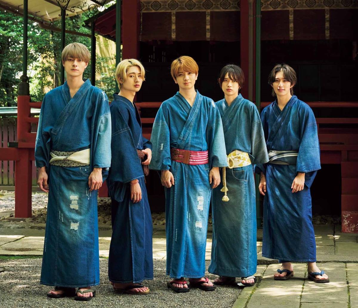 HiHi Jets&7 MEN 侍、グループイメージに合わせたデニム&モダン