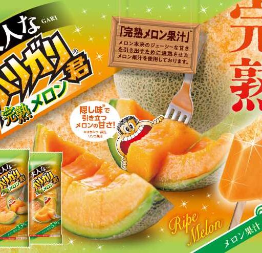 ガリガリ君の「大人な完熟メロン」14日より全国で発売へ
