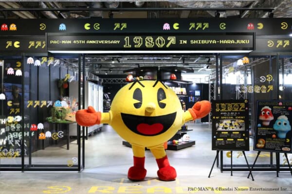 パックマン生誕45周年記念ポップアップ、4日間で来場5000人超え