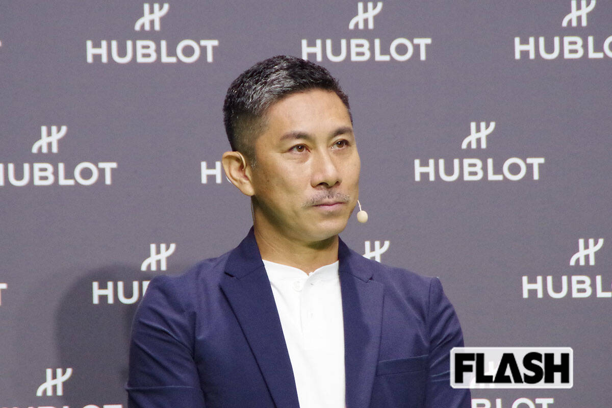 サッカー元日本代表でタレントの前園真聖