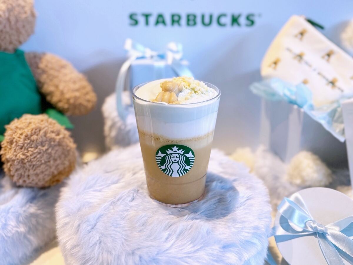 スタバ×ジェラピケ初コラボ！『ピケ モコ ブーケ & ティー ラテ』の