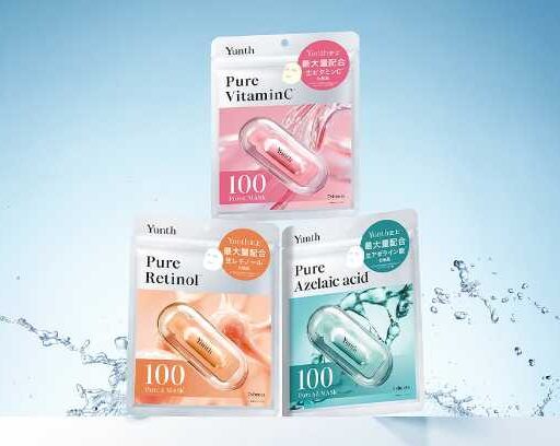 「生」美容液発想のシートマスク 全3種が登場、4月1日より全国発売