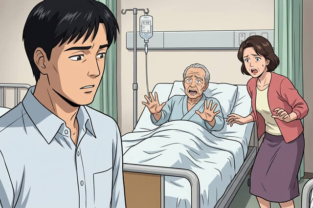 「親父が死んでも悲しくなかった」緊急入院した父親の病室に愛人→父は「これはボランティアの人だ！」と大嘘　「胸糞案件」と呆れた男性
