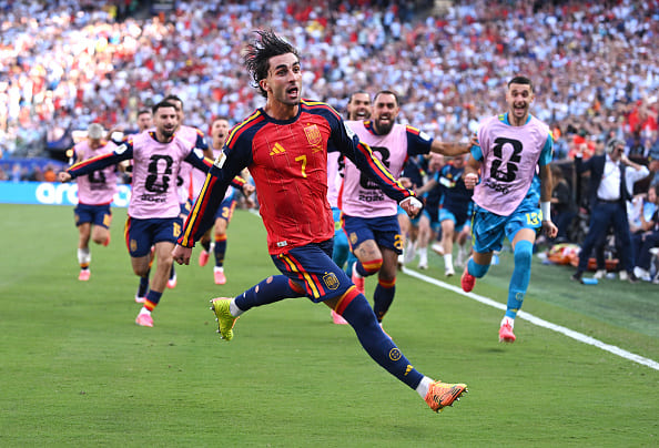 W杯でゴールを決めたフェラン・トーレス photo/Getty Images