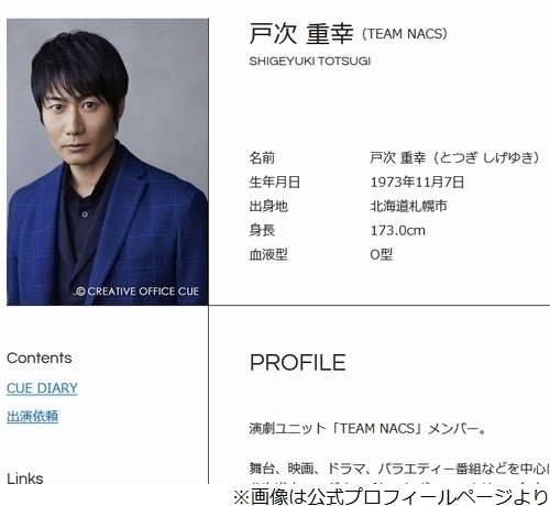 「刑事役」が多い戸次重幸「民放の各局に私の顔の警察手帳がある」