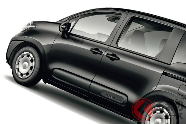 新車の3列シートミニバン「シエンタ」改良でより充実装備に