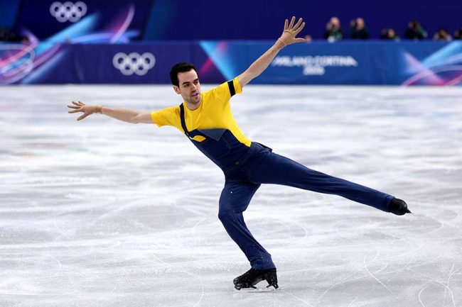 男子シングルSPに出場したトマス＝リョレンス・グアリノ・サバテ【写真：ロイター】