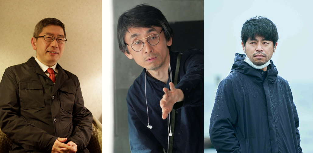 （左から）いがらしみきお、吉田大八、石井裕也