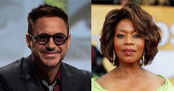 Robert Downey Jr. by Gage Skidmore, CC BY-SA 2.0 <https://creativecommons.org/licenses/by-sa/2.0>, via Wikimedia Commons | Alfre Woodard by Jeffvespa, CC BY-SA 4.0 <https://creativecommons.org/licenses/by-sa/4.0>, via Wikimedia Commons