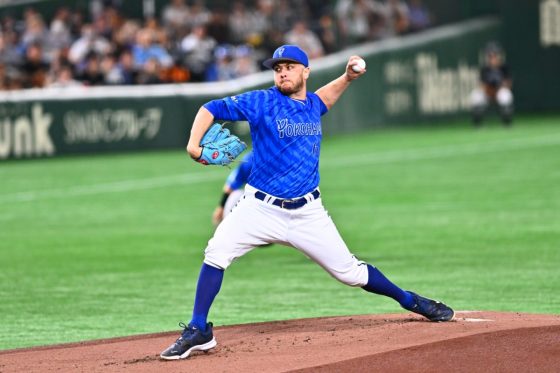DeNAから自由契約となったアンソニー・ケイ【写真：古川剛伊】
