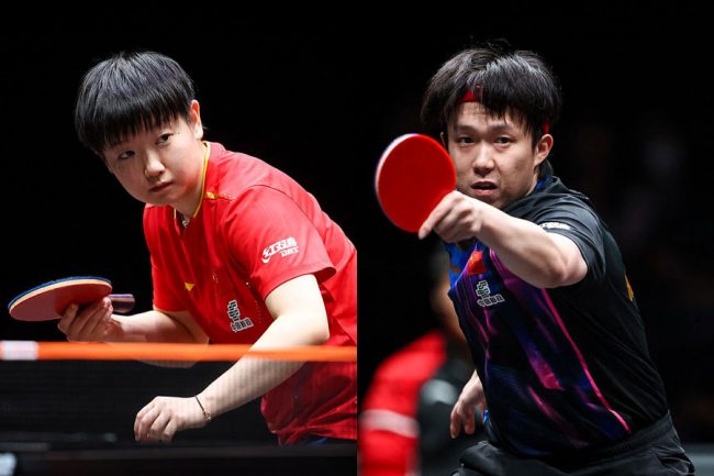 WTT�ե����ʥ륺����˽о줹�������򤷤�����¹��赡ʺ��ˤȲ����֡ڼ̿���World Table Tennis�󶡡�
