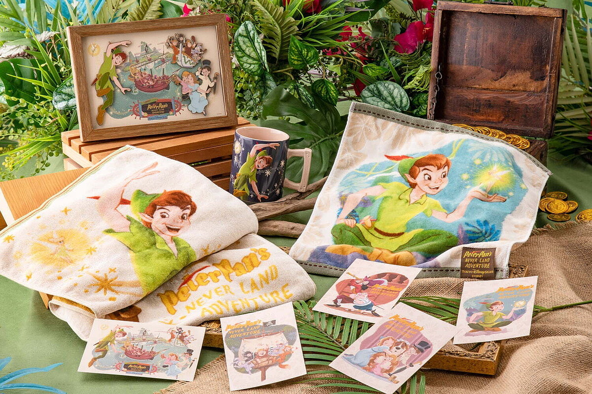 東京ディズニーシー『ピーター・パン』新エリアグッズ、“ロストキッズ